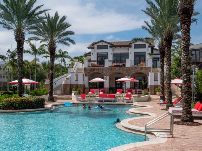 Pool Deck & Clubhouse Pool Deck & Clubhouse