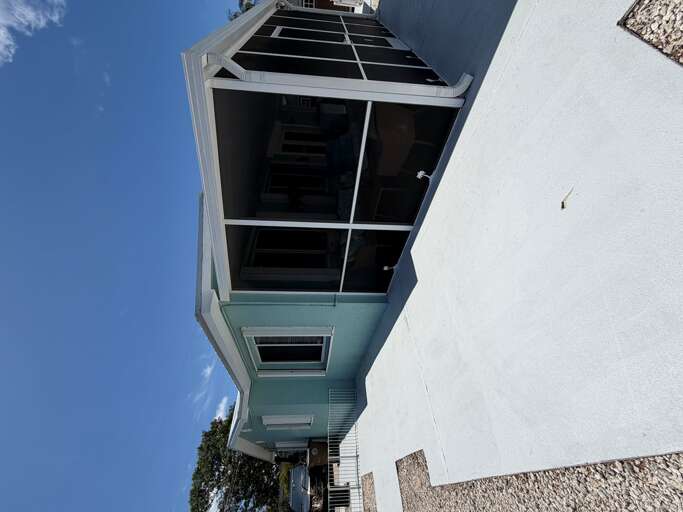 Baclk of House