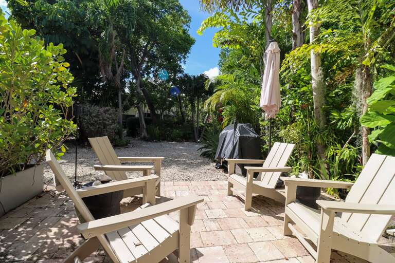 Outdoor sitting area
