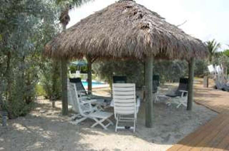 Relax under the tiki...