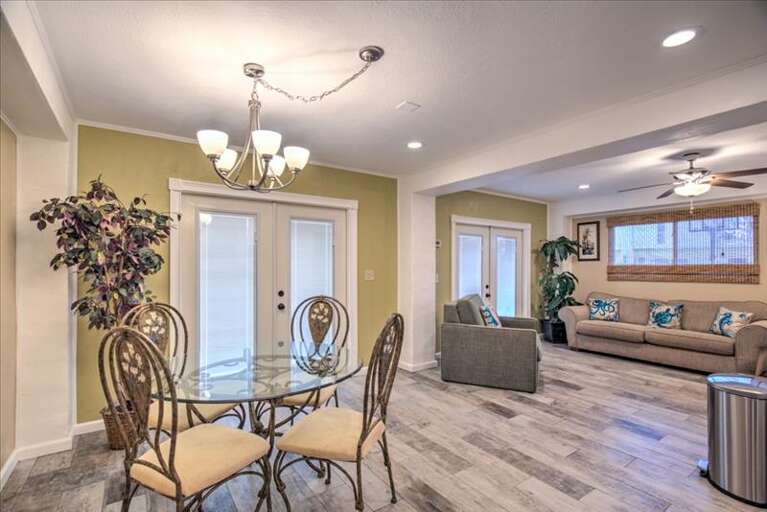 Living area downstairs