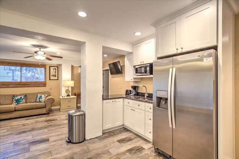 Small kitchen area downstairs