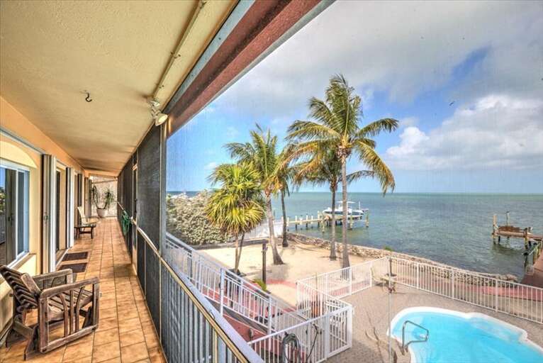 View from the balcony