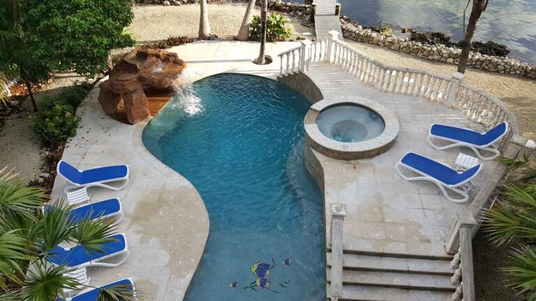 Pool from above