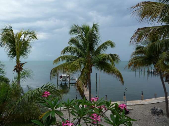 View from second floor porch