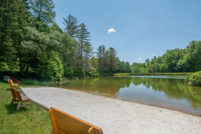 Your community's private beach (and it is rarely busy)...
