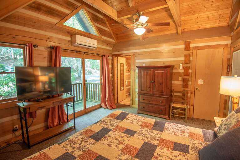 TV in the master....