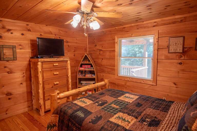 With an emergency TV...