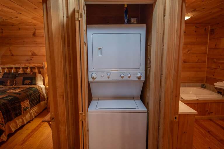 This may come in handy considering how close we are to the New River (and your private hot tub)...