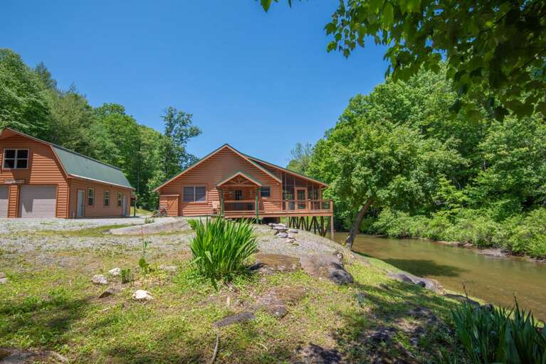 Literally cast a line from your deck...