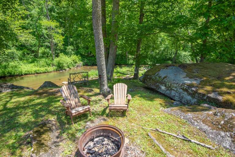 Or just relax by the fire...