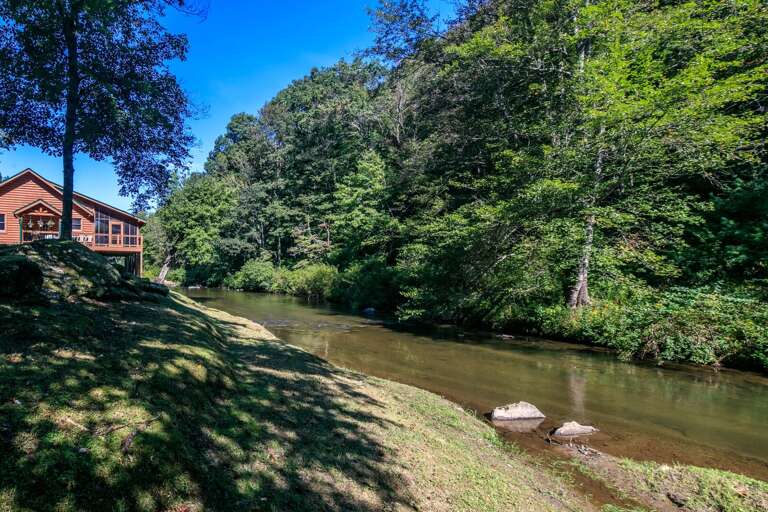 Most of the time the creek is THIS peaceful...
