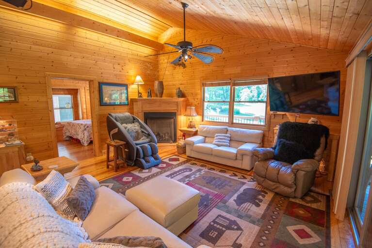 With TV & DVD player + Streaming & WiFi...