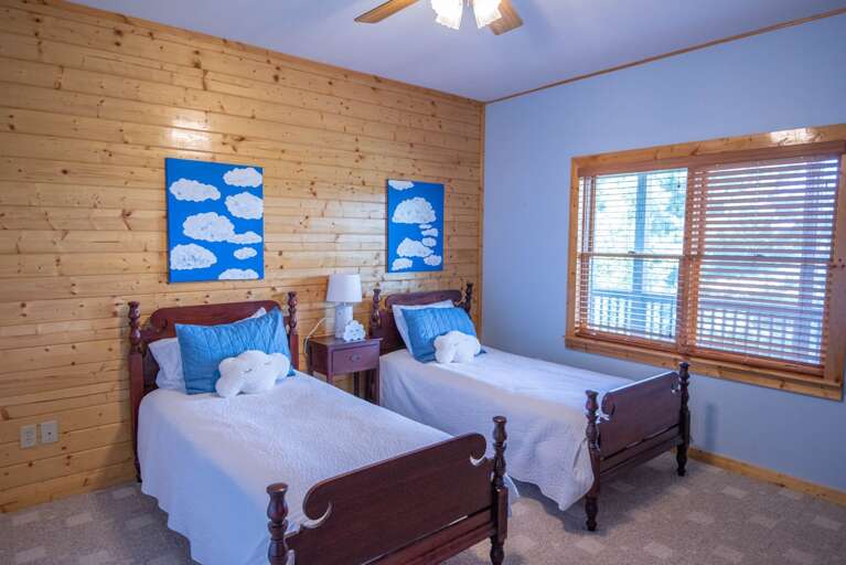 2nd Guest Bedroom with 2 twins...