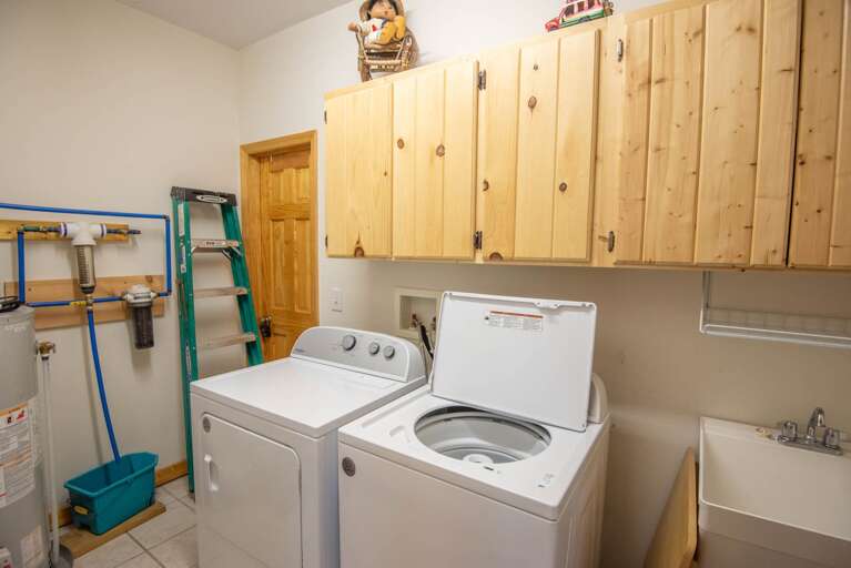 Washer & Dryer for your convenience...