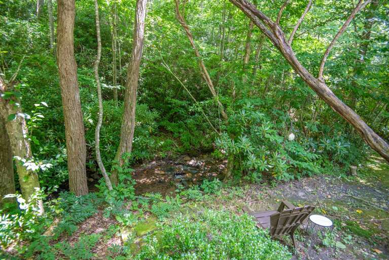 Sit by your creek...