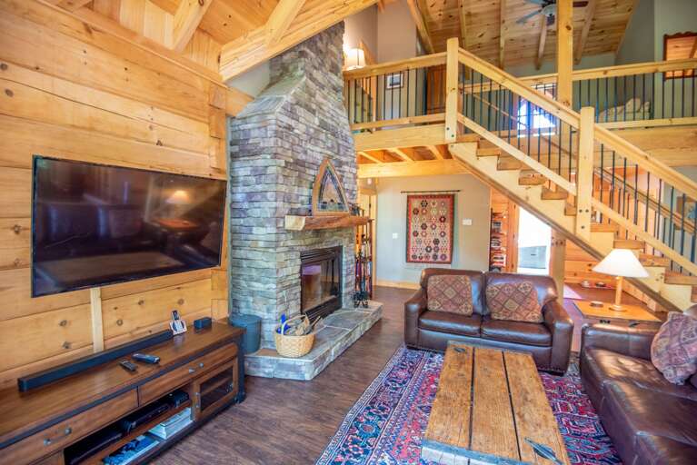 View up to your loft... View up to your loft...
