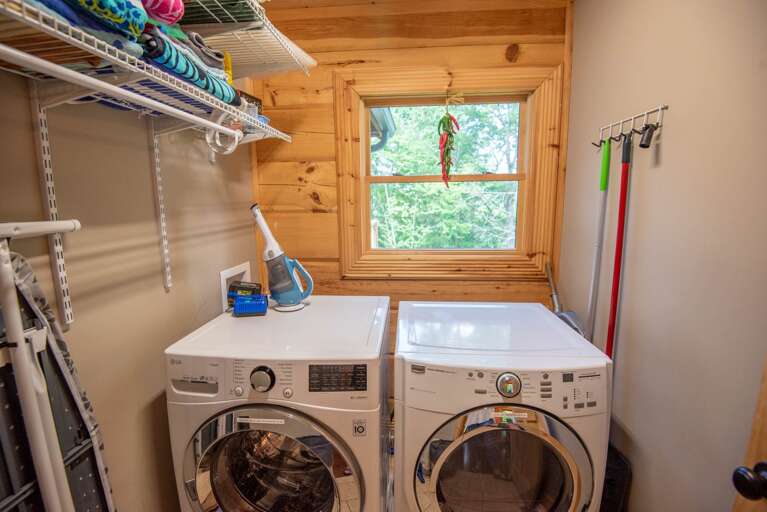 Washer and dryer for your convenience... Washer and dryer for your convenience...