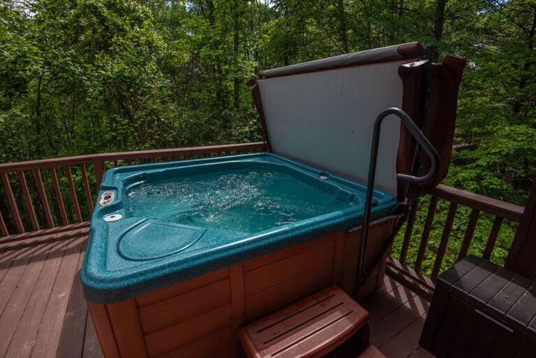 With a step and cover...