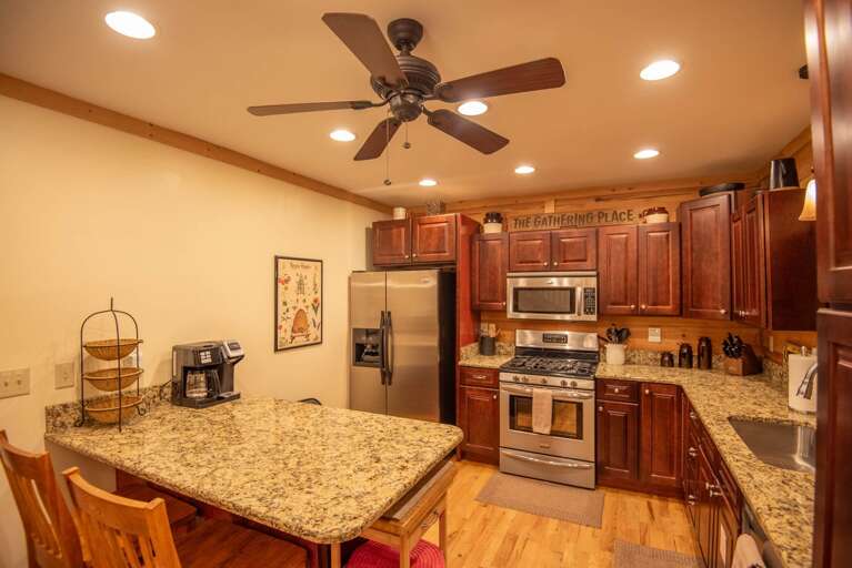 Luxury kitchen appointments...