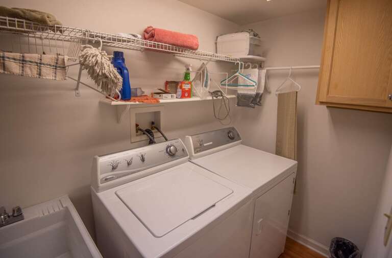 Washer & Dryer for your convenience...