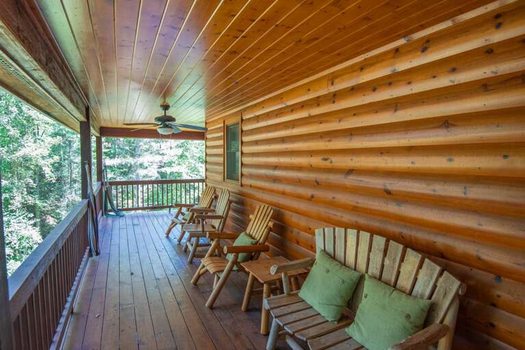 Plenty of outdoor seating...