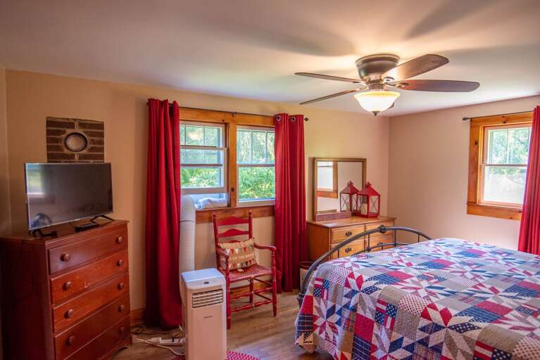 With dresser (to unpack and feel at home)...