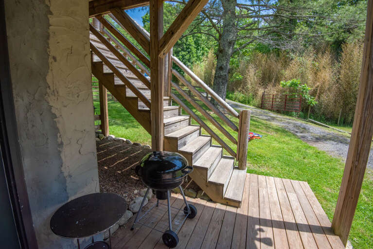 Charcoal grill (BYO charcoal)...