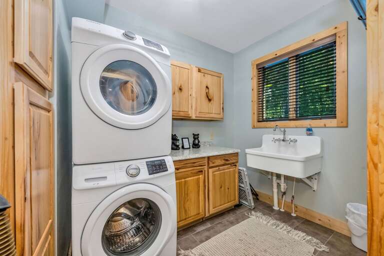Main floor utility room...