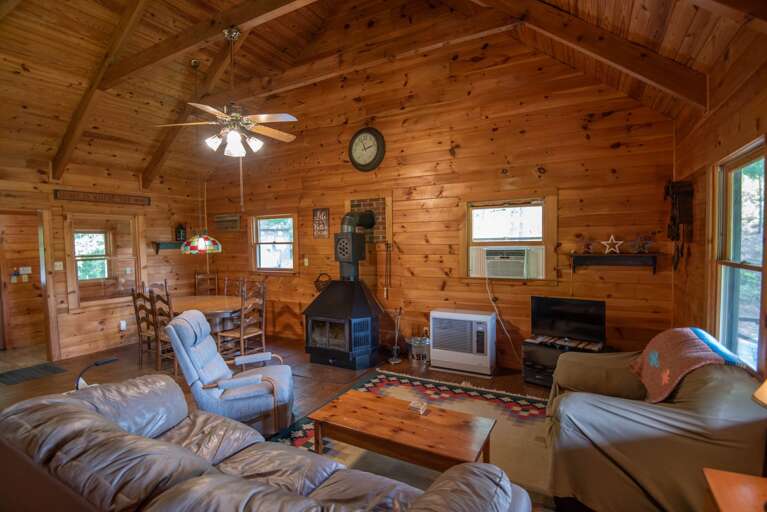 Quintessential log cabin living... Quintessential log cabin living...