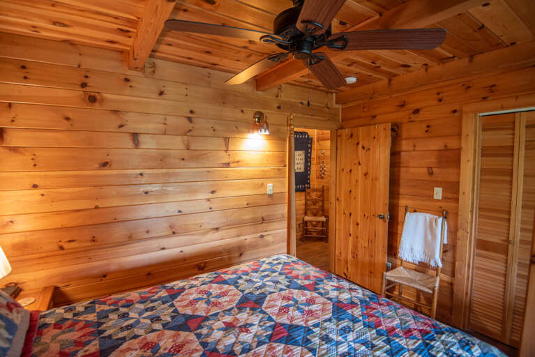 All wood interior and fan... All wood interior and fan...