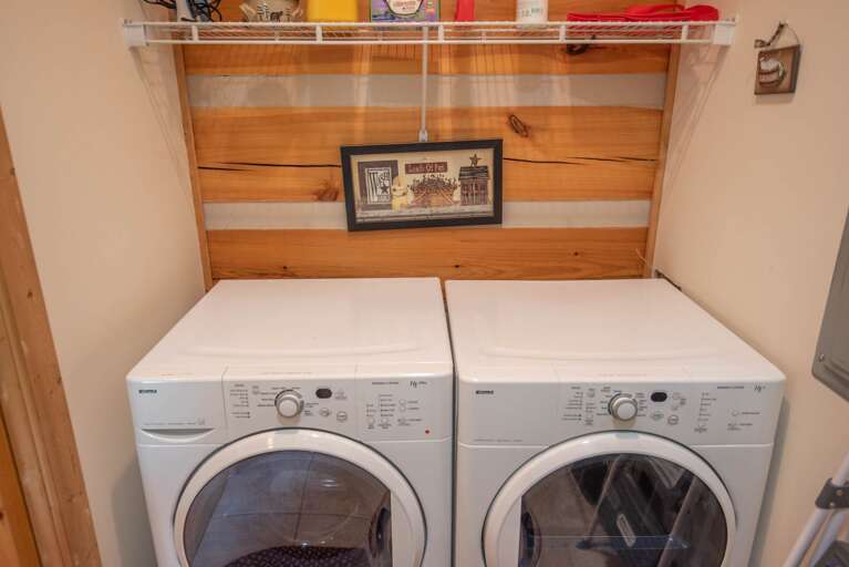 Washer & Dryer for your convenience...