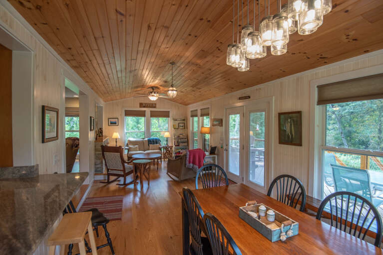 Inviting open layout...