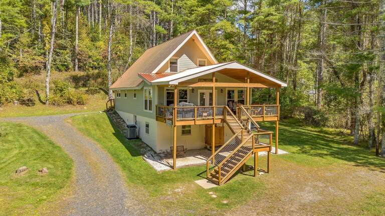 Retriever Beach will welcome you home after a long day on the river or enjoying all the High Country has to offer!