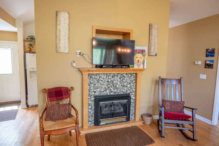 Fireplace & Smart TV...