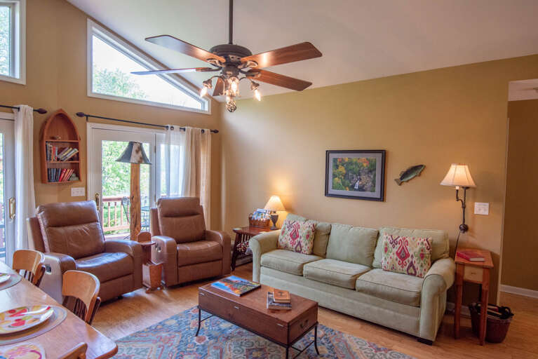 Plenty of seating for all tastes...