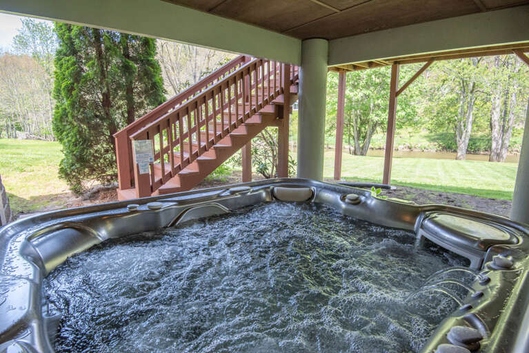 Your private hot tub...