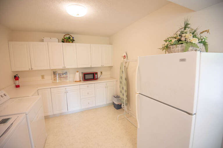 Extra laundry room fridge...