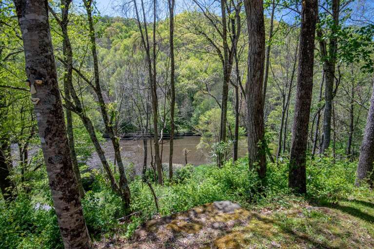 Easy access to the river...