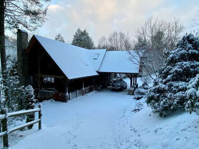 Of course we get snow in the High Country!