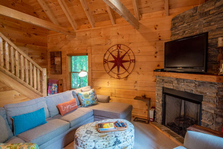 Fireplace and TV... Fireplace and TV...