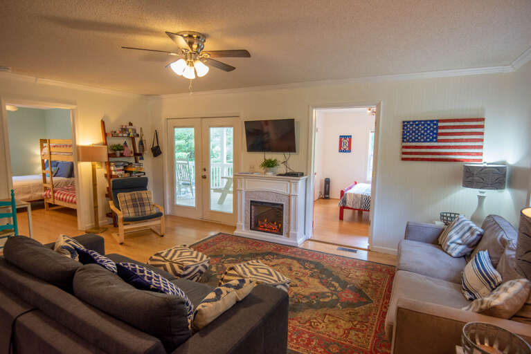 And Flatscreen TV...