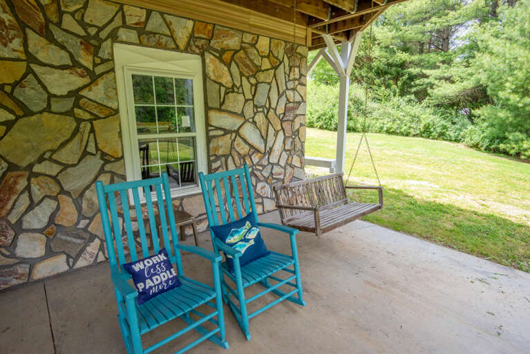 Porch rockers and swing, of course...