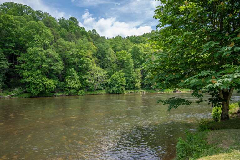 The New River is your backyard...