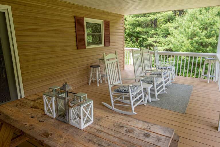 And, of course, more rocking chairs...