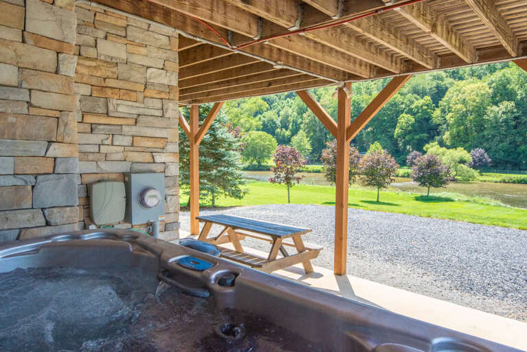 Your hot tub for soaking...