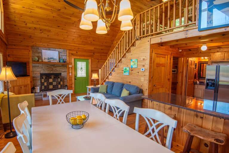 Open cabin layout...