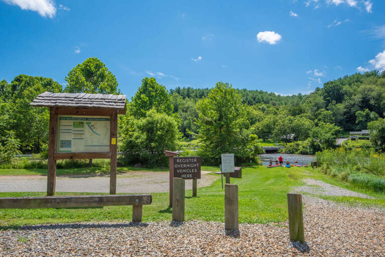 New River State Park - Kings Creek access...