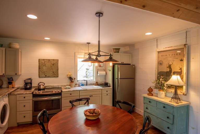 Open layout kitchen...