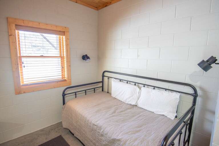 Downstairs daybed...